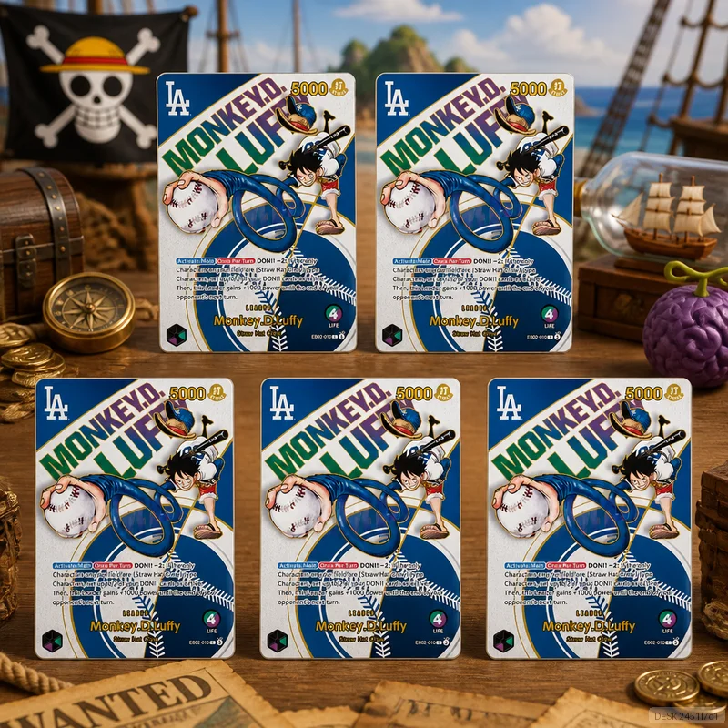 Monkey.D.Luffy EB02-010 en DIY OPCG Collection Cards Self Made Single Card Classic Game Anime Card Gift Toy 5PCS 10PCS Set