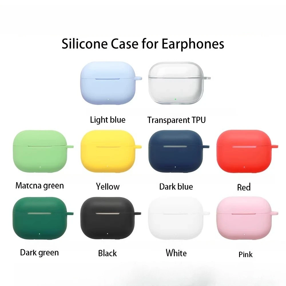 حافظة لهاتف هواوي FreeBuds SE 4 ANC بلون سادة من السيليكون المقاوم للصدمات مزودة بتقنية البلوتوث غطاء سماعة أذن SE4 ANC صندوق سماعة الأذن Fundas