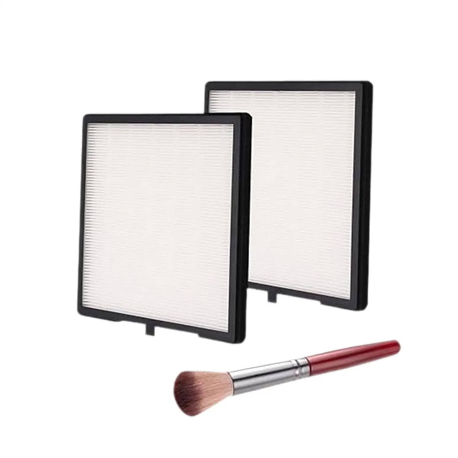 

2x Nail Dust Collector Filter with Cleaning Brush Sturdy Multifunction Replaces Professional Nail Dust Cleaner Salon Household