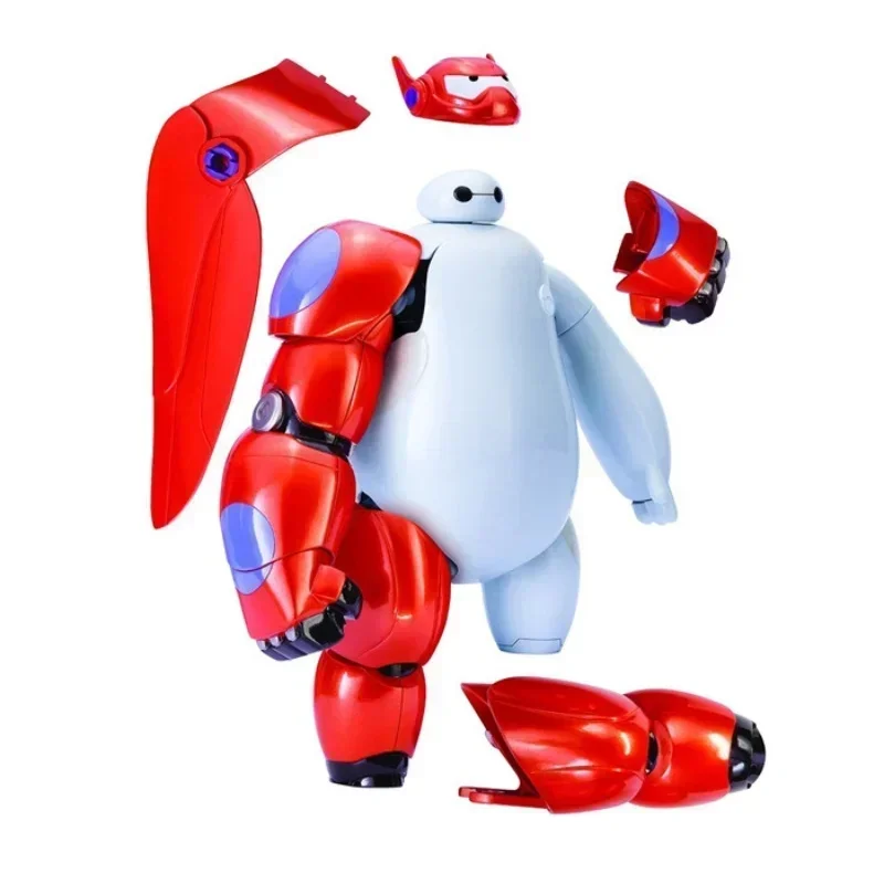 디즈니 빅 히어로 피규어 6 Baymax 액션 피규어 장난감 모델, 큰 흰색 로봇 장난감, 소년 생일 크리스마스 선물, 16cm