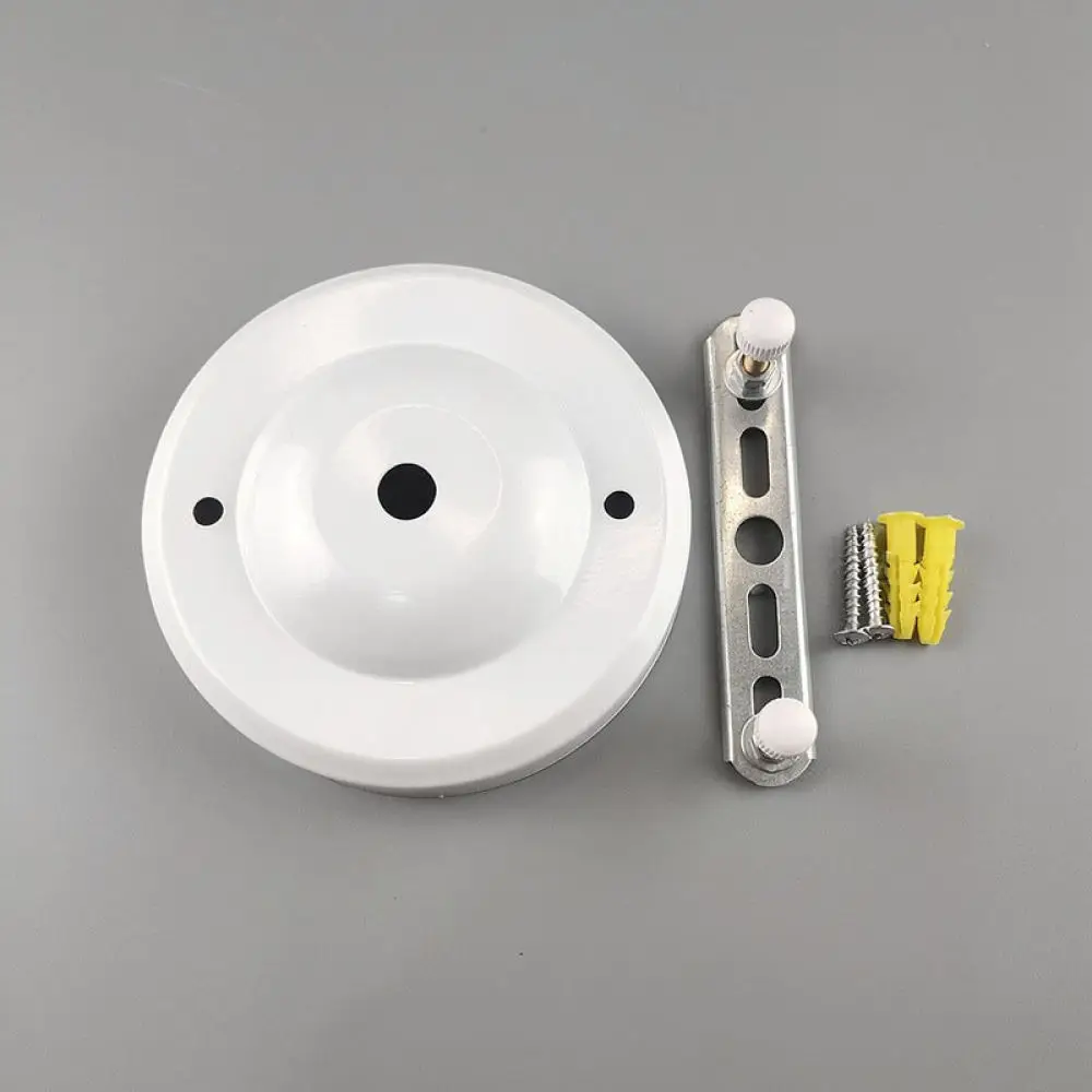 Universal Iron Ceiling Rose For Pendant Lamp Fixture Round Base Canopy Accessory Decorative Metal Mounting Hardware Kit