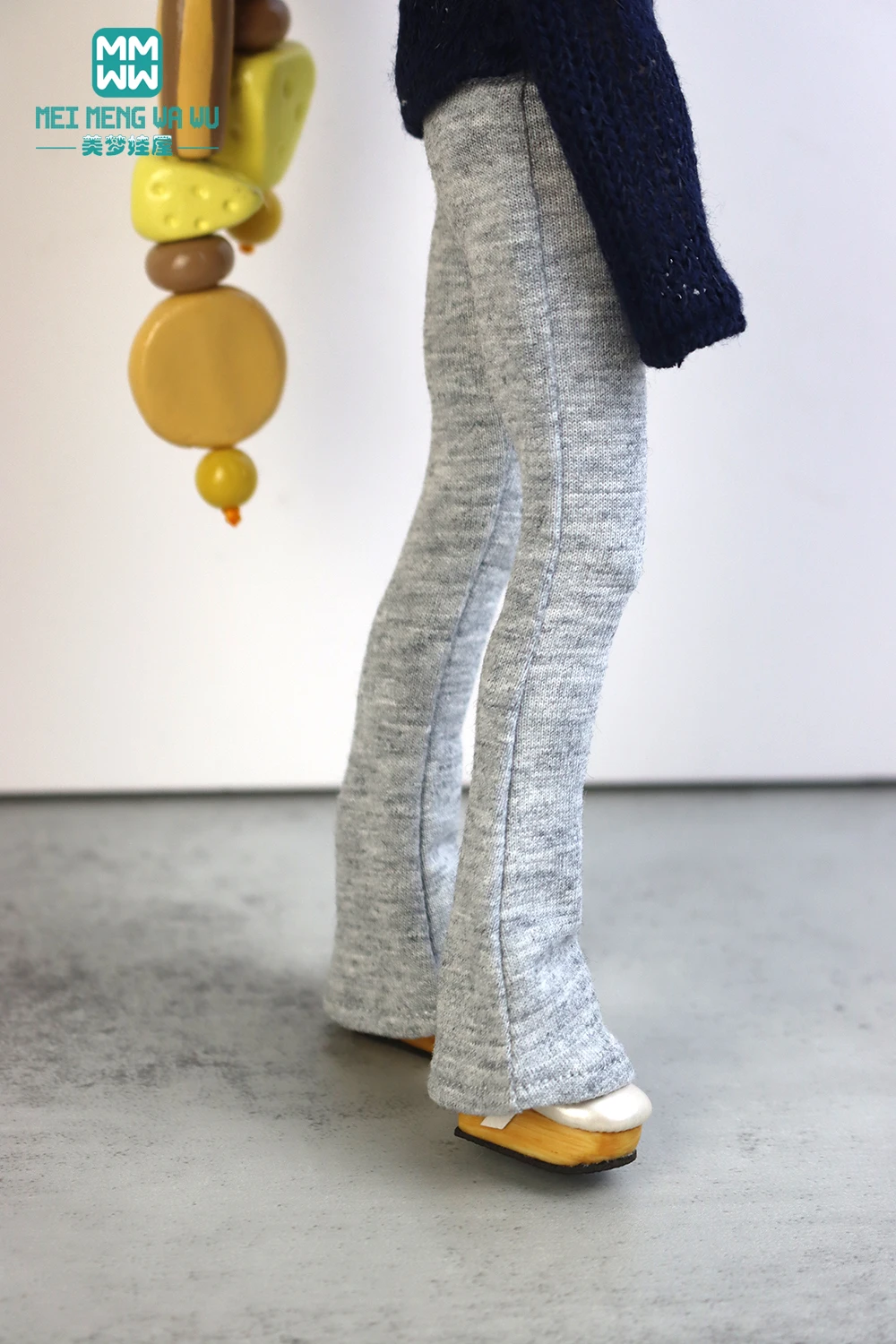 Fits 28-30cm Blyth  Azone OB22 OB24 Doll Accessories Fashion Multicolor Flared Pants Accessories Gifts