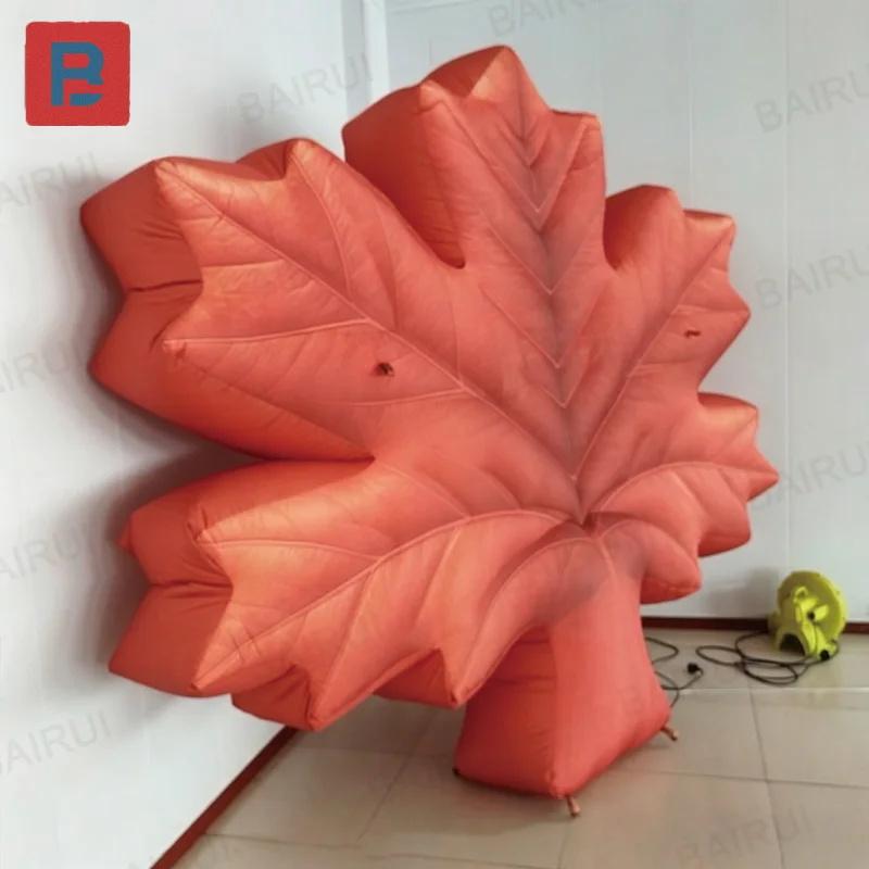 

Inflatable leaves, highly popular inflatable leaf-themed decorative items, inflatable maple leaves with a blower.