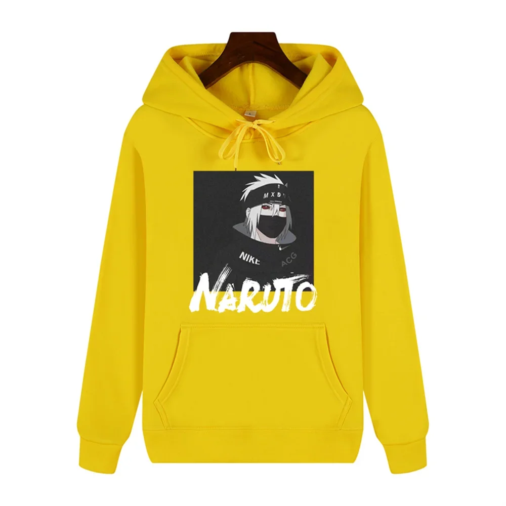 Sueteres de naruto moletom com capuz masculino bonito estampado outono/inverno estilo moletom com capuz anime streetwear