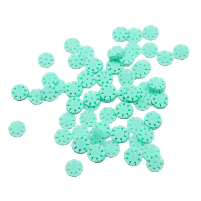 100pcs Dental Endo Files Stoppers Disinfection Counters  Flowers For Dentistry