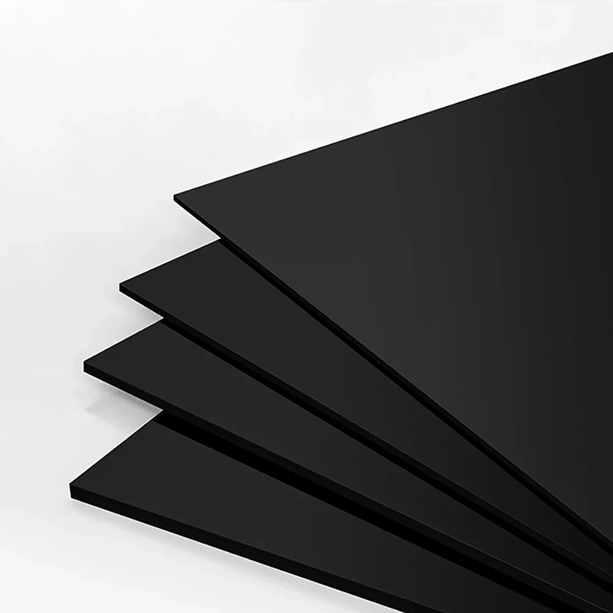 Mirror Light Black Acrylic Board Can Reflect Sheet Methacrylate Plate Custom