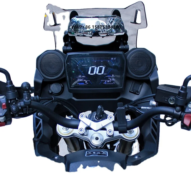 For Waterbird 1300Gsadv Modified Motorcycle Accessories Audio for Bluetooth Subwoofer Waterproof Aluminium Protective Height