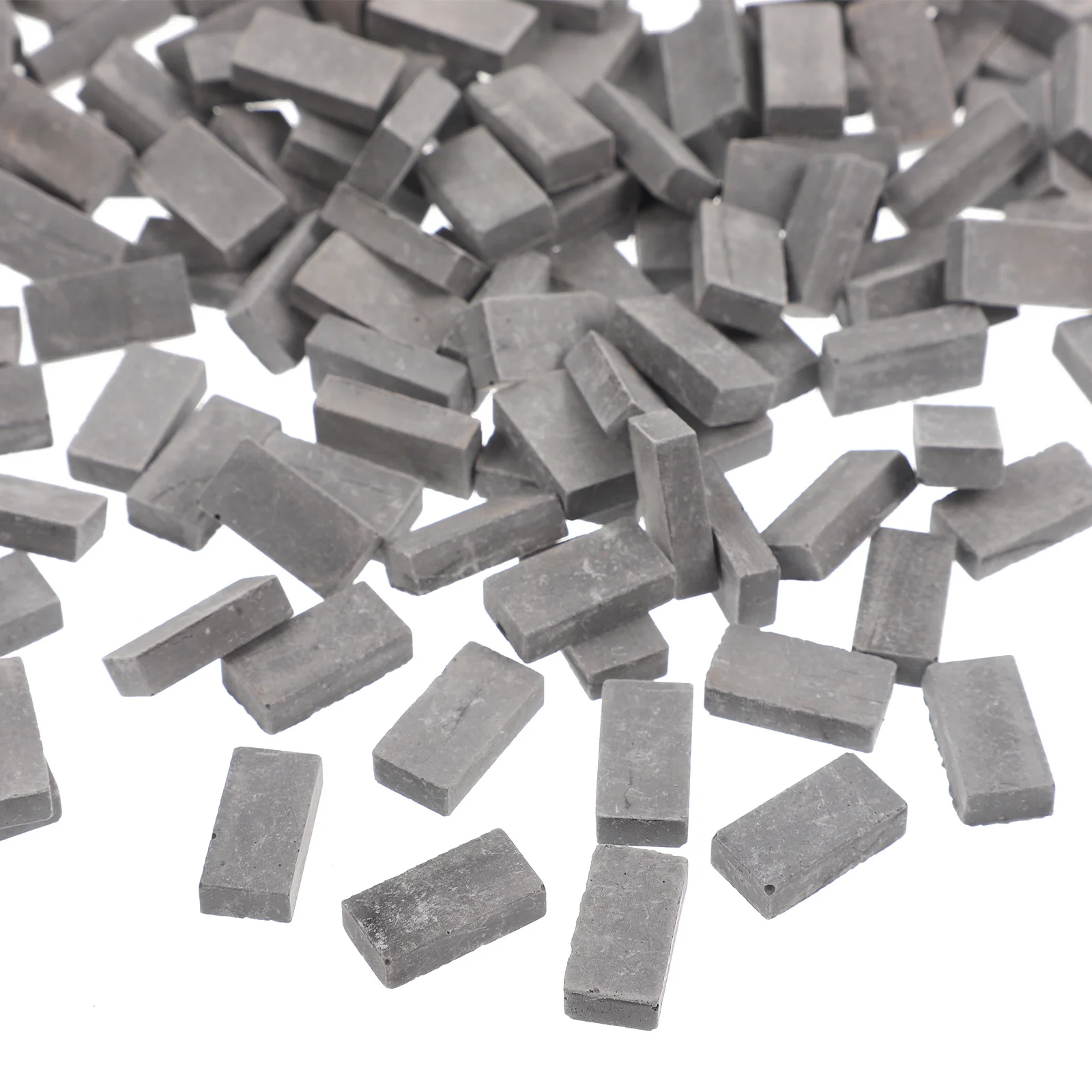 200 stücke Simulation Ziegel Diy Miniatur Bausteine Künstliche Wand Für Handwerk Landschaftsbau Sand Tisch Dekor Zug Layout Kinder