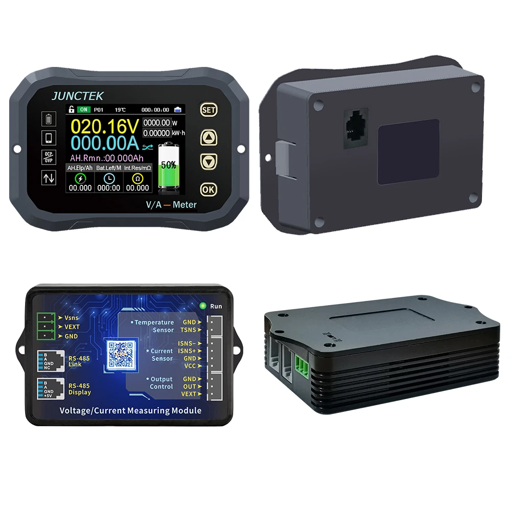 Imagem -03 - Bluetooth Indicador de Capacidade Medidor Coulomb Indicador de Capacidade Tensão Corrente va Kg140f dc 0120v 100a 400a
