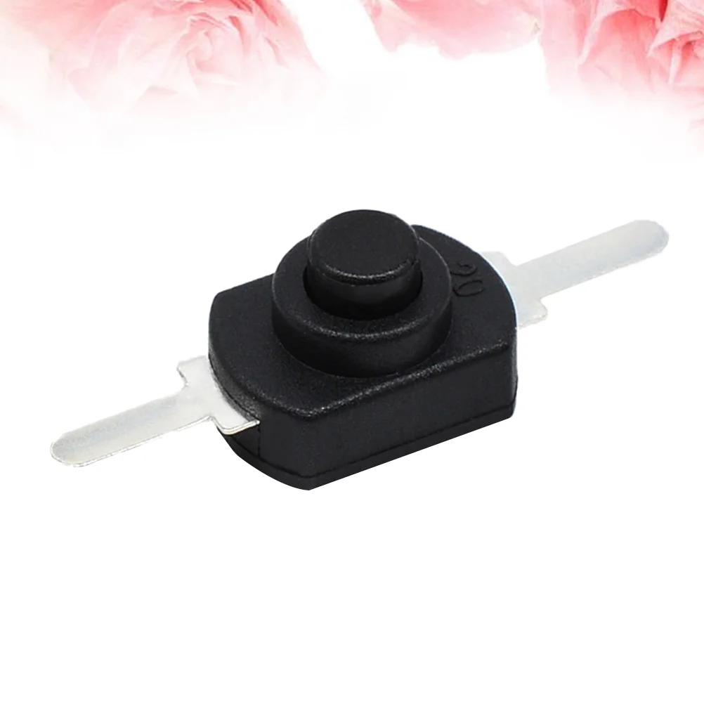

20pcs LED Flashlight Button Durable Electric Torch Replacement On-off Accessory (1208 Black) Flashlight On-off Replacement