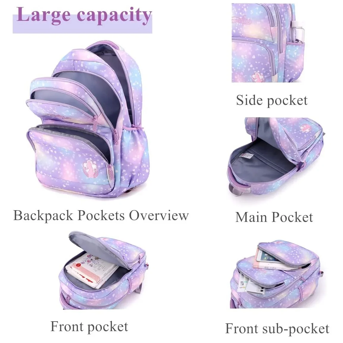 Kinder Schul rucksack Set mit Rädern Studenten Taschen für Mädchen Trolley Tasche niedlichen Schult asche rollenden Rucksack Kind Mädchen