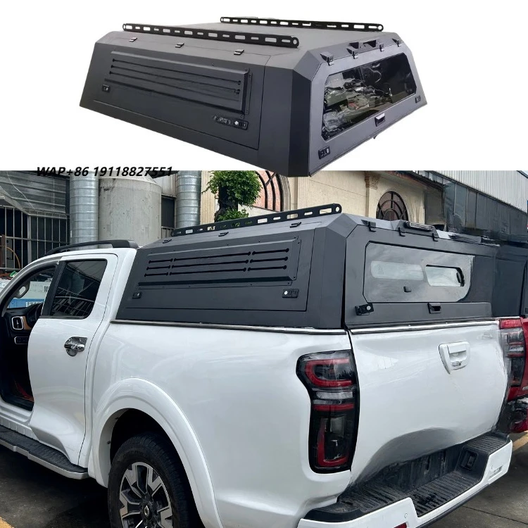 

Customization Tailor-type Sliding Window Waterproof and Locking Truck Canopy for Hilux F150 Dodge Ram 1500