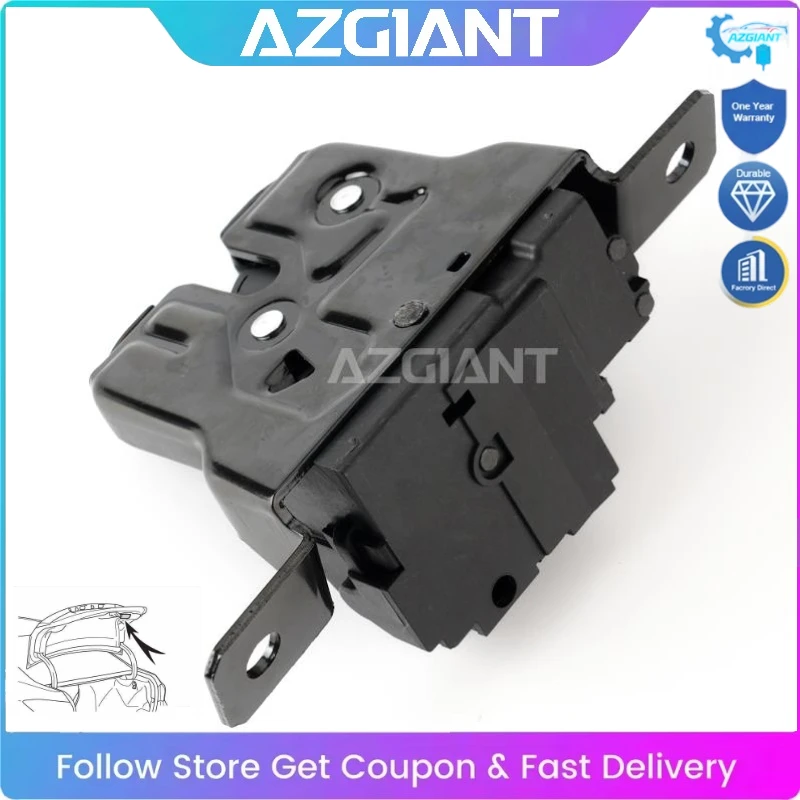 

AZGIANT Car Rear Trunk Tailgate Latch Lock Motor Actuator 3Pin for Mini Countryman R60 Paceman R61 Replacement OE#51249802312