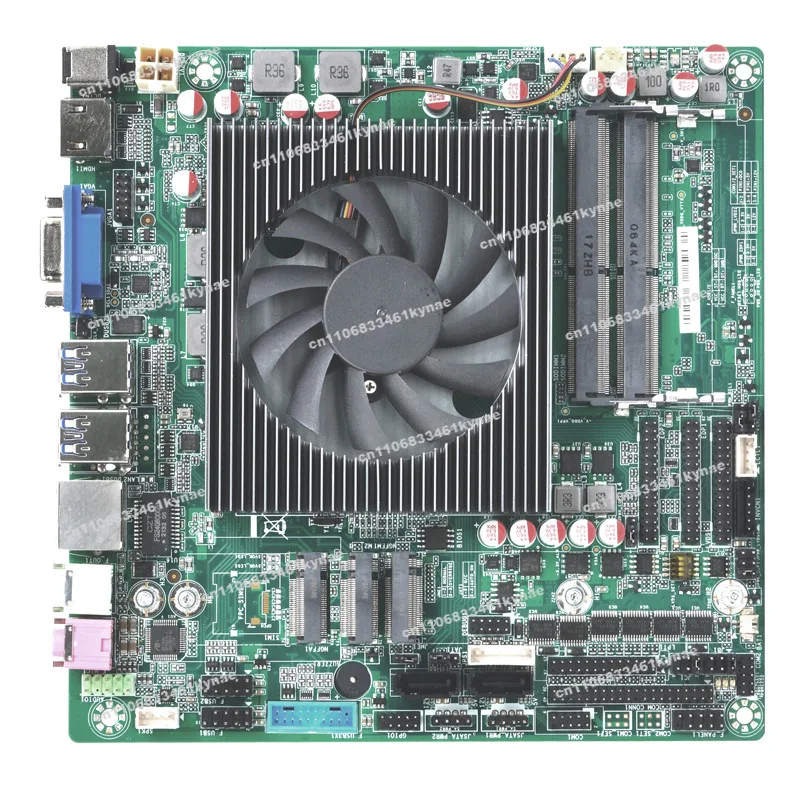 

Подходит для промышленного управления I7X86 Mini ITX 7-го поколения, небольшой хост, материнская плата, одинарная, двойная сеть и двойная