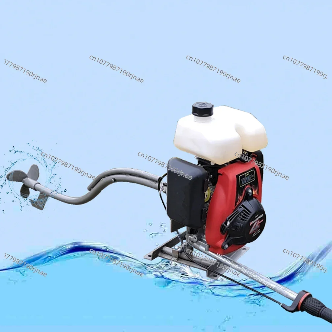 Outboard engine gasoline powered horizontal fishing boat propeller motor propeller outboard paddle machine breeding feeding