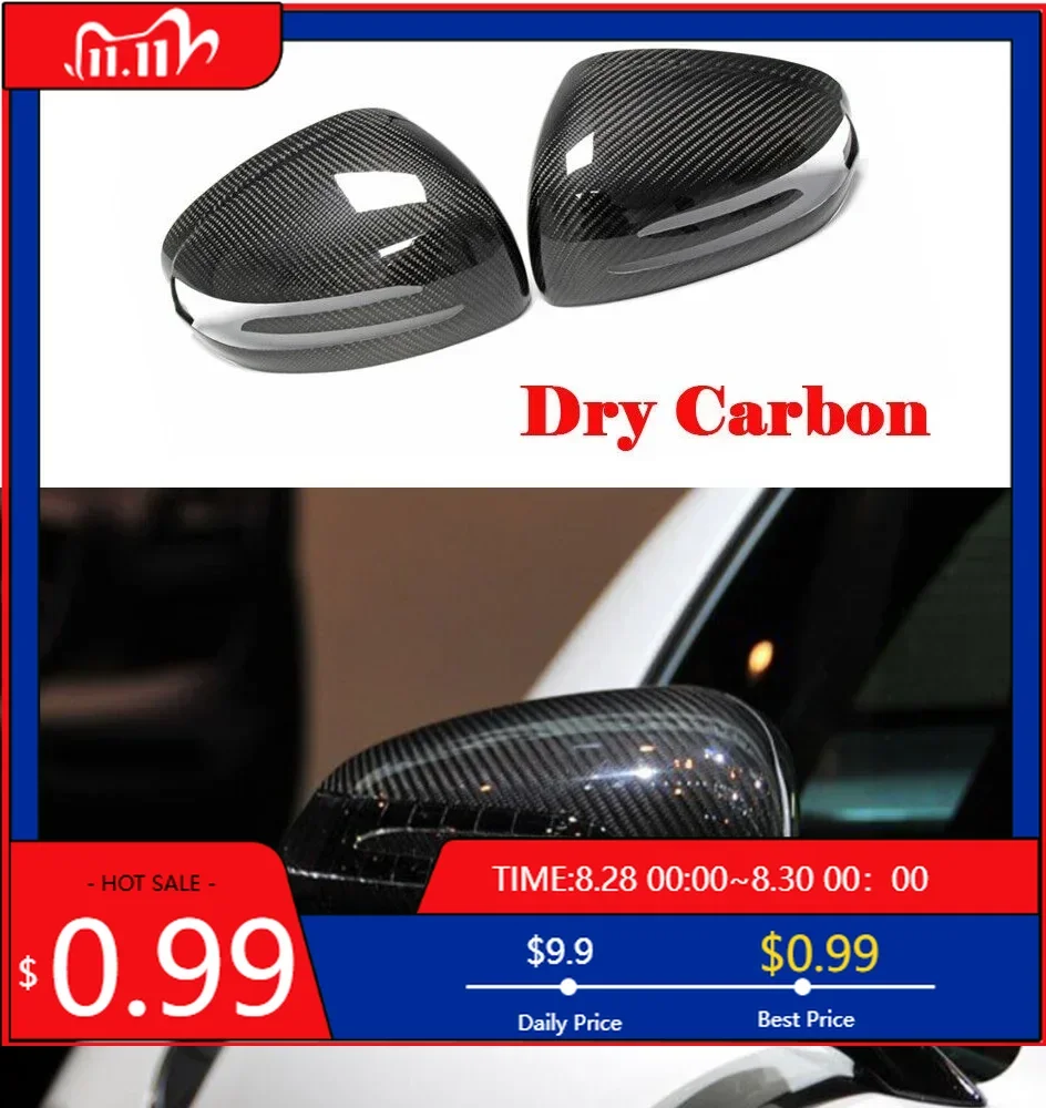 

Наклейки для интерьера, сухие накладки на боковые зеркала из углеродного волокна, подходят для Mercedes Benz R172 SLK SLC SL AMG GT, дополнительный стиль