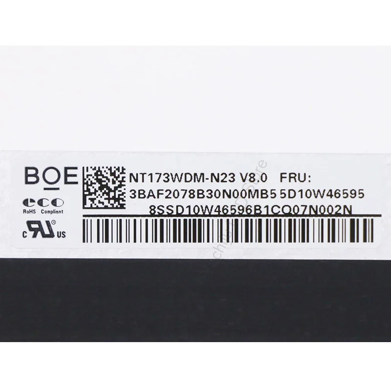 Imagem -04 - Tela Lcd para Laptop Tela Led Nt173wdm-n25 Nt173wdm-n23 Nt173wdm-n24 B173rtn03.0b173rtn03 173 Polegadas Edp 30 Pinos 1600x900