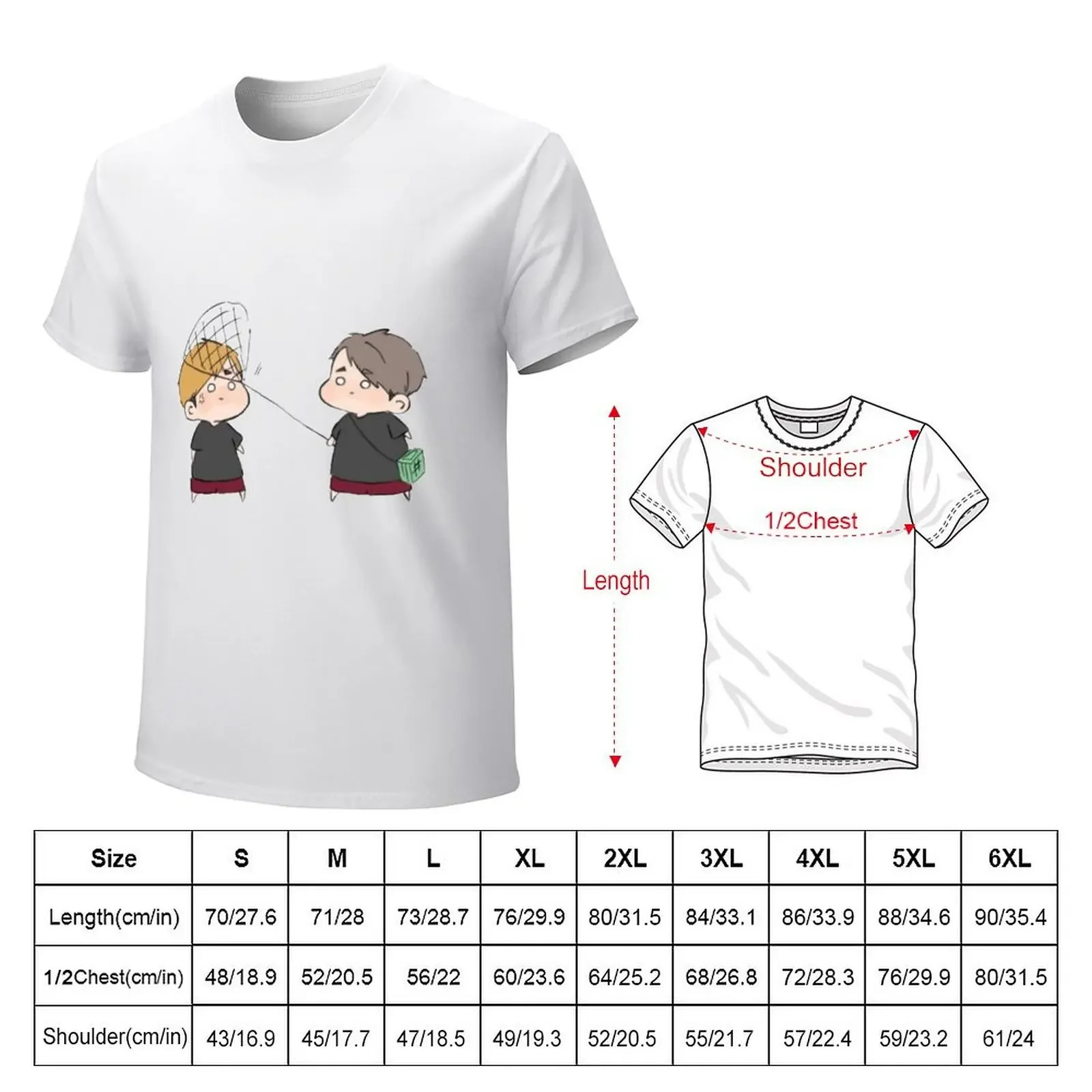 Miya and Atsumu Osamu Sticker T-Shirt customizeds hippie clothes t shirt for men