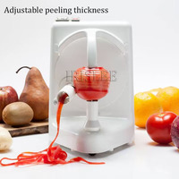 Electric Spiral Potato Peeler Automatic Apple Peeler, Smart Vegetable Fruit Peeler Machine, Kitchen Accessories Peeling Tool