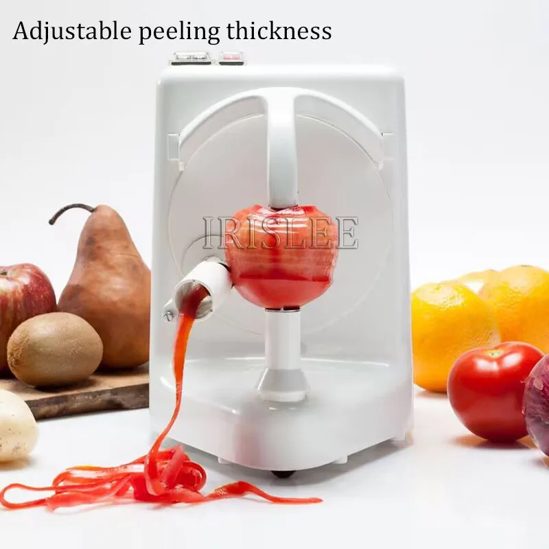 Automatic Stainless Steel Electric Potato Peeler Multifunctional Vegetables Fruit Apple Rotate Peeler Kitchen Peeling Machine