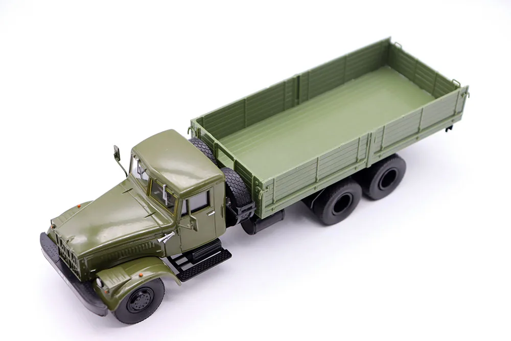 NEW 1:43 Scale Model KrAZ 257B1 Flatbed  our truck USSR Truck By DeAGOSTINI Diecast Toys For Collection Gift