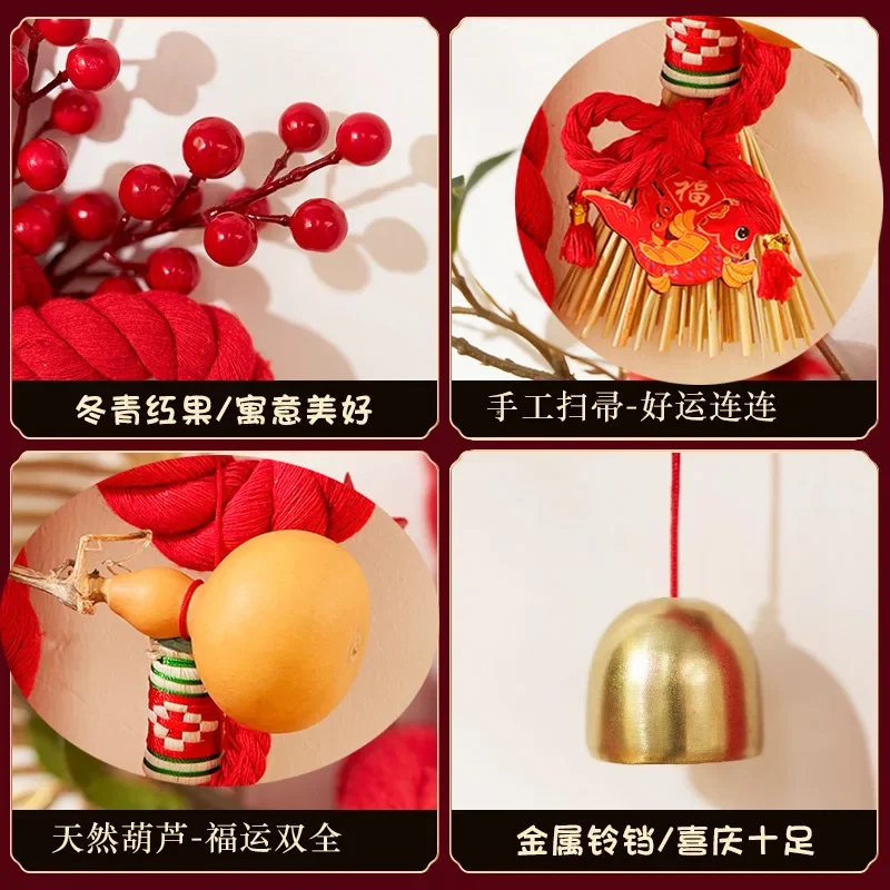 السنة الجديدة الصينية عقدة الحلي الصليبية الصليب الحلي هووسورمينغ السنة الجديدة مهرجان الربيع جو لوازم الديكور #4