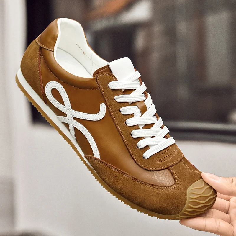 

Neutral Classic Light Luxury Forrest Gump Shoes Spliced Breathable Casual Lightweight Elastic Cushioning Sports Fashion Shoes