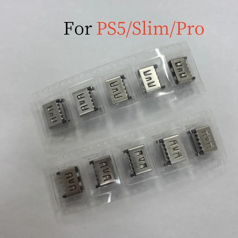 

100pcs Original New with Code for PS5 HDMI-compatible Port Socket Interface Connector for Sony PlayStation 5