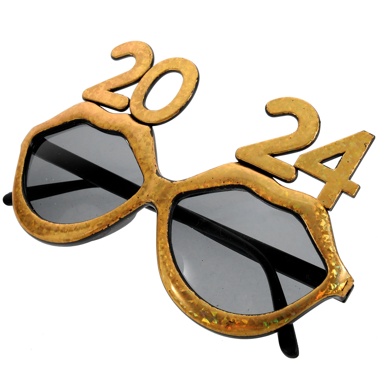 

New Year Glasses 2024 Funny Eyewear Accessories Party Use Reusable Safe PC Material Festive Gatherings Celebrations