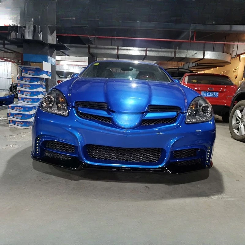 

Suitable For Mercedes-Benz SLK200/SLK280/SLK350 Wolfflame Model Large Surround SLK Class Modified Wolfflame Front Bar And Rear