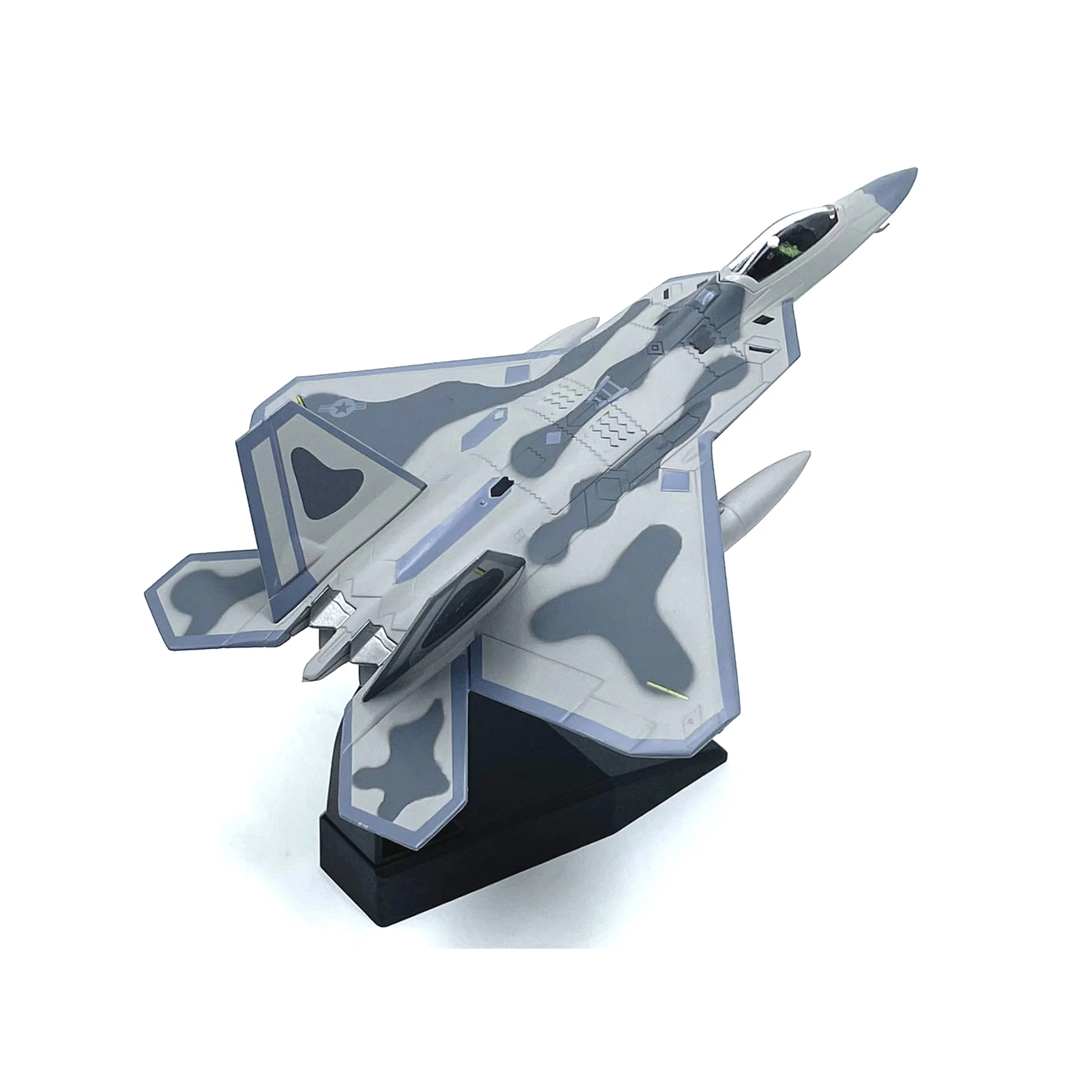 1: 100 US F-22 stealth fighter model AM static finished model