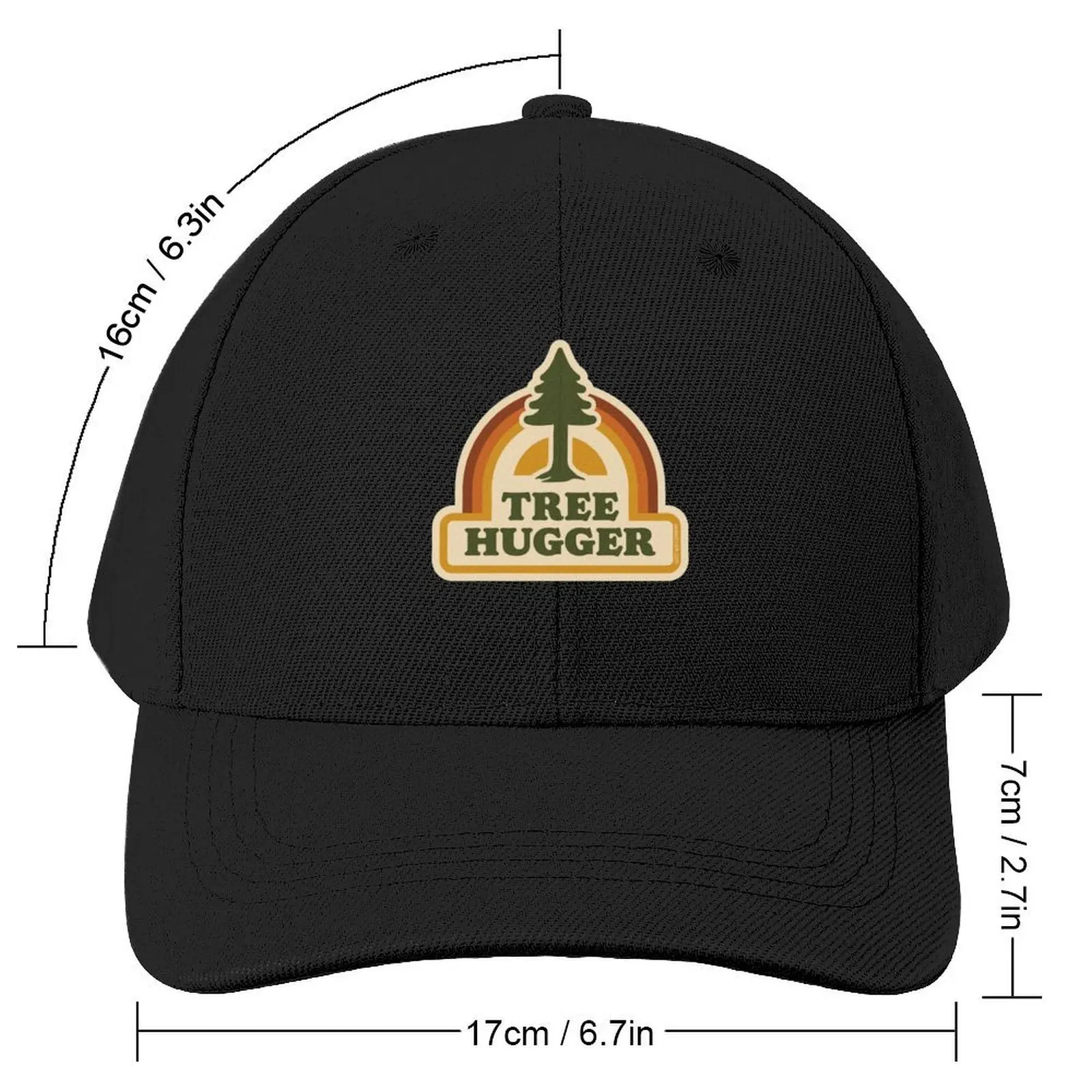 Retro Tree Hugger Baseball Cap Christmas Hat cute Men Caps Women's