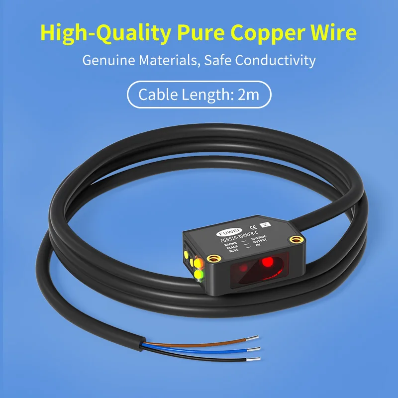 

FGNS10-300NFR-C Lens Reflector Rangefinder Optical Inductive Sensor Photoelectric sensors Reflective Mirror Photoelectric