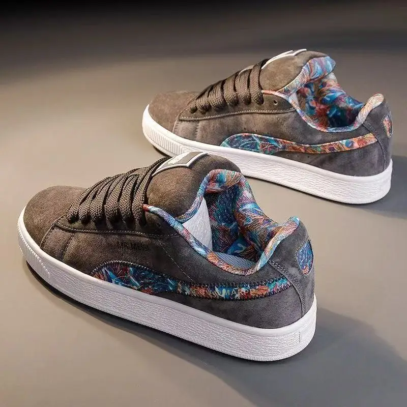 New style black thick-soled sports casual shoes for students men and women in spring and autumn35-43