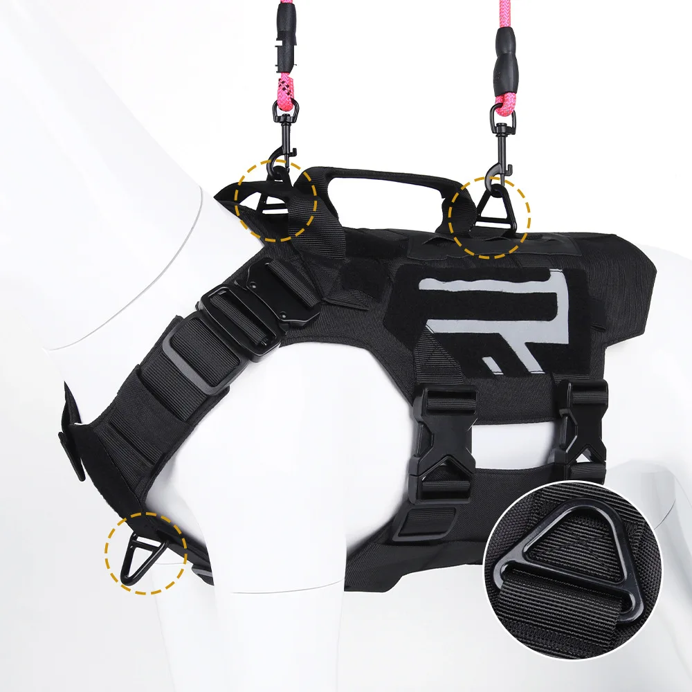 

Tactical Chest Straps, Medium and Large Dog Leash Vest Type Pet Chest Straps Pet Items