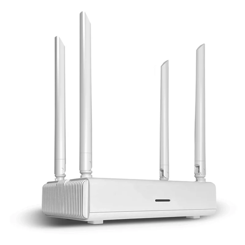 1200M WiFi Router 2.4G+5.8G 802.11AC 4X1000Mbps Routing+Bridging Mode Support 64 Users 4 Antenna CPE EU