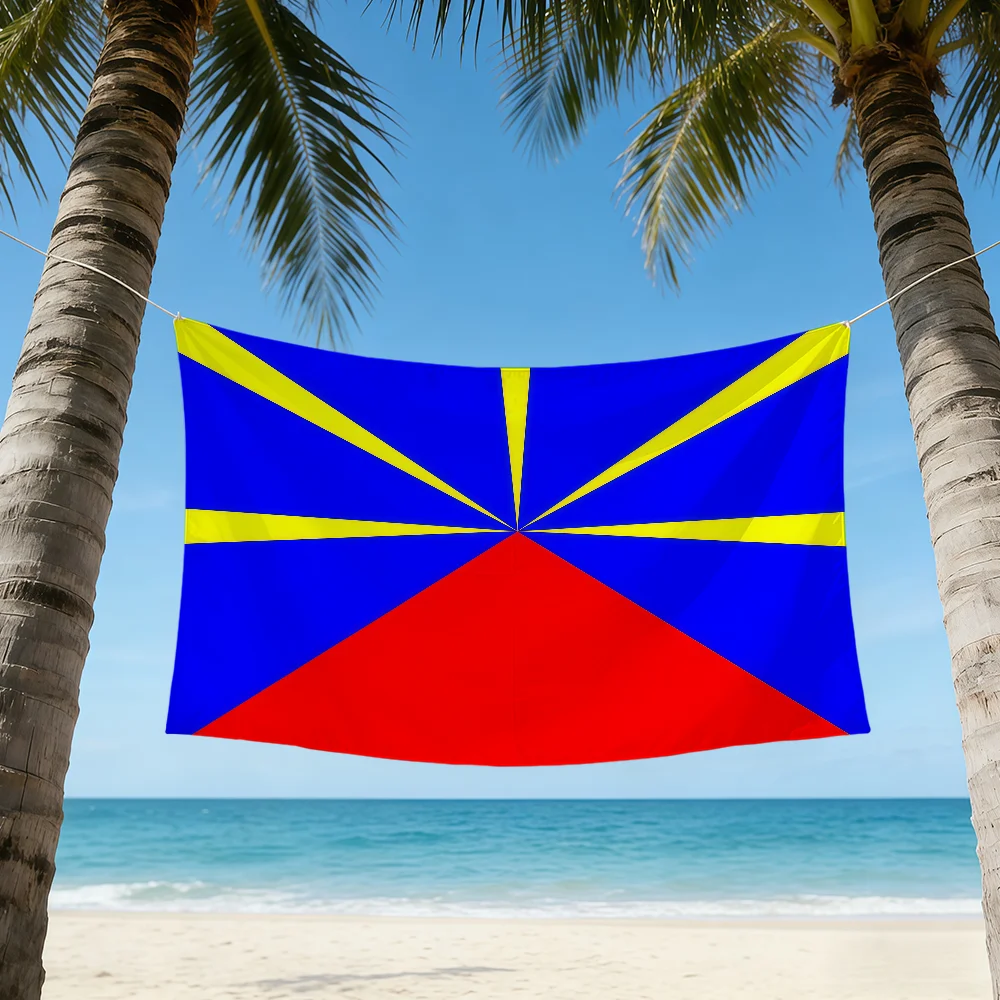 flag Best R-Reunion Price For Outdoor Camping Party Club Banner Decoration I-Island 974 Ornaments