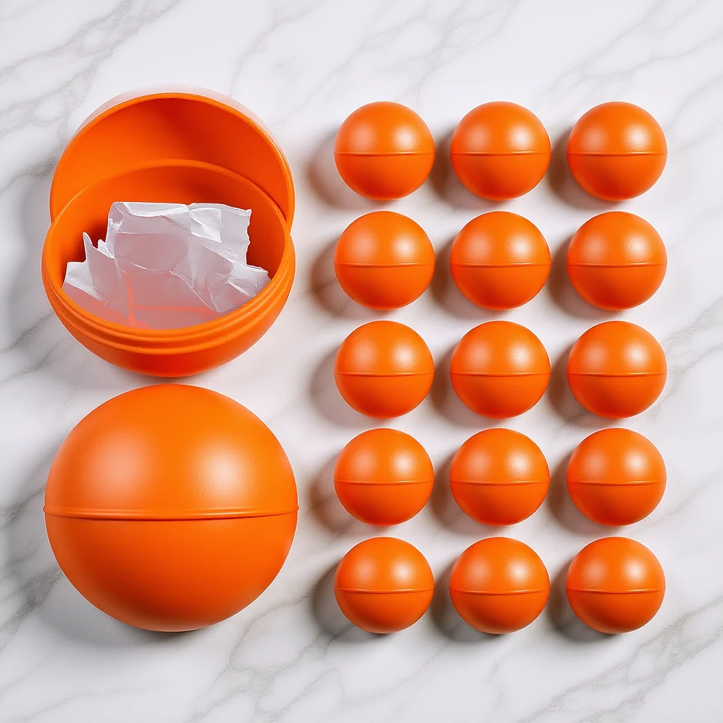 

25Pcs Raffle Lottery Balls Plastic Hollow Reusable Openable Bright Color Game Balls Party Activity Props Plastic Ball Props