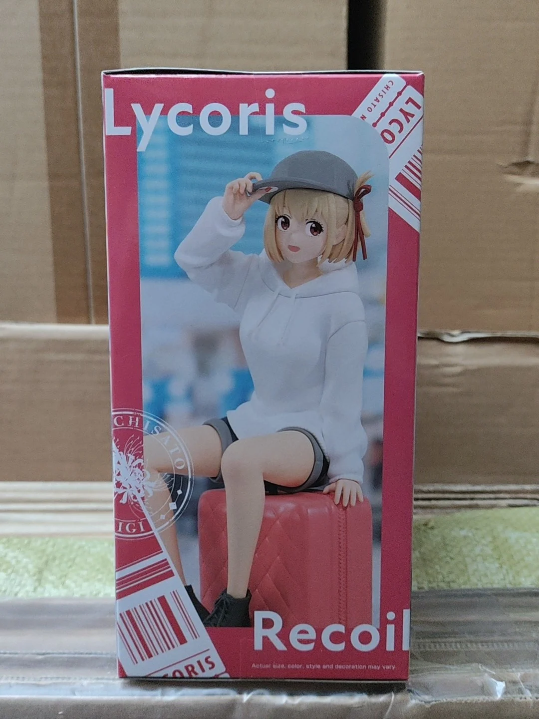 In Stock BANDAI Banpresto Lycoris Nishikigi Chisato Inoue Takina A Trip for Two People Ver. PVC Anime Action Figures Model Toy