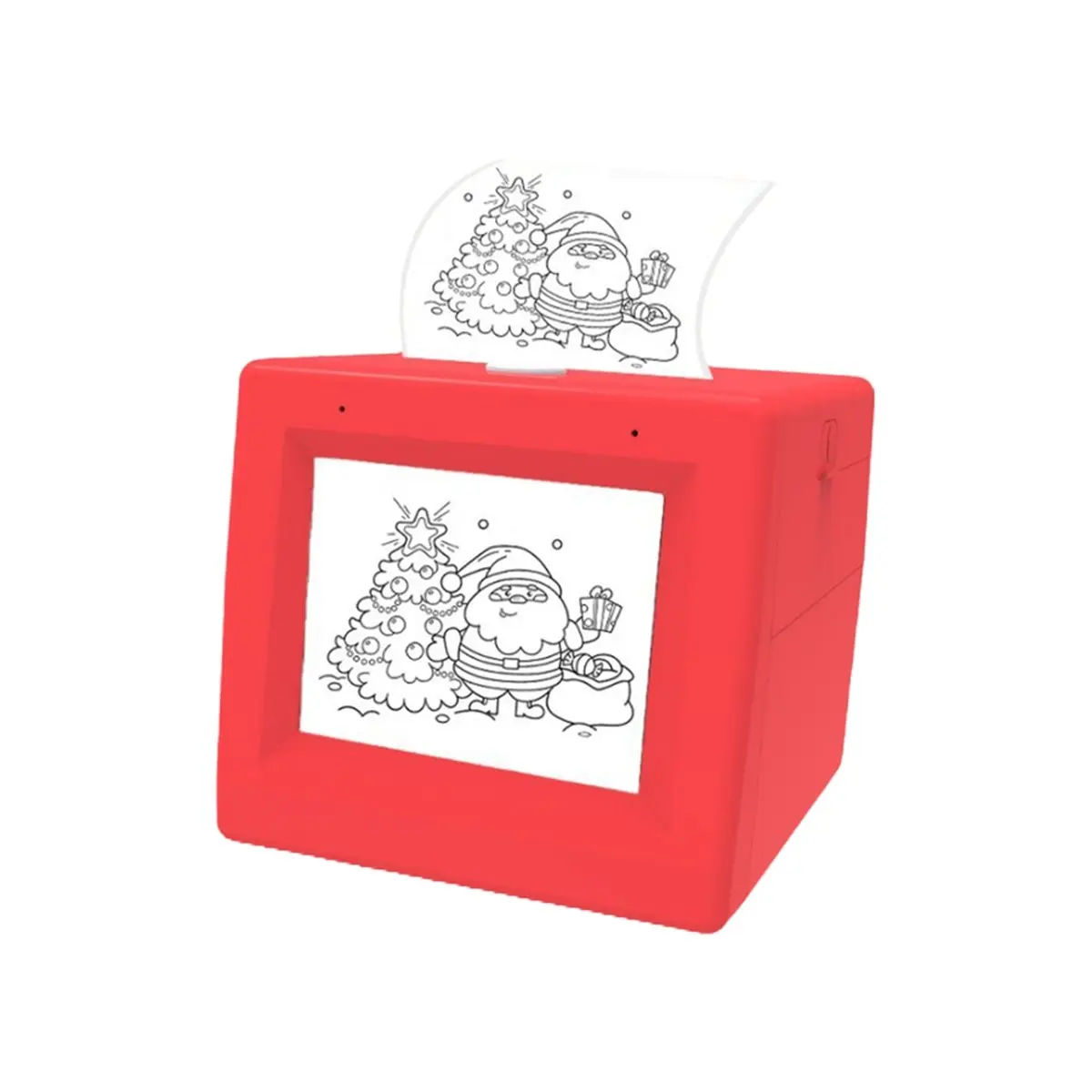 A72U Smart AI Voice Sticker Printer Box Portable Thermal Label Printer with Self-Adhesive Printing Paper for Home