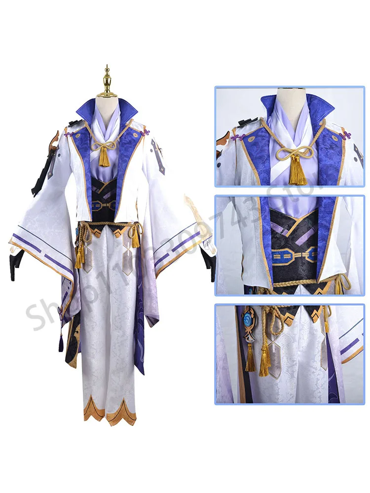 

Genshin Impact cos costume anime animation game play costume suit Inawa City Shenli Lingren cosplay complete set