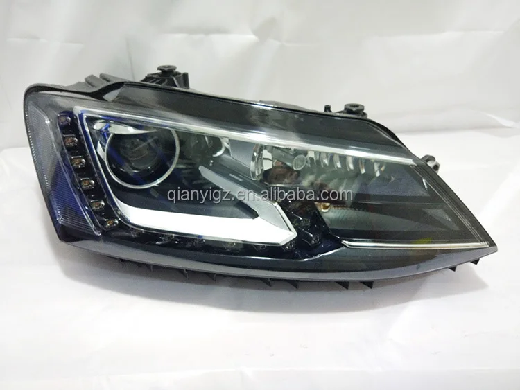 For Volkswagen Jetta Automotive Headlights 2015-2018 Sagitar matrix High-definition Laser Projector for Original DRL Headlight