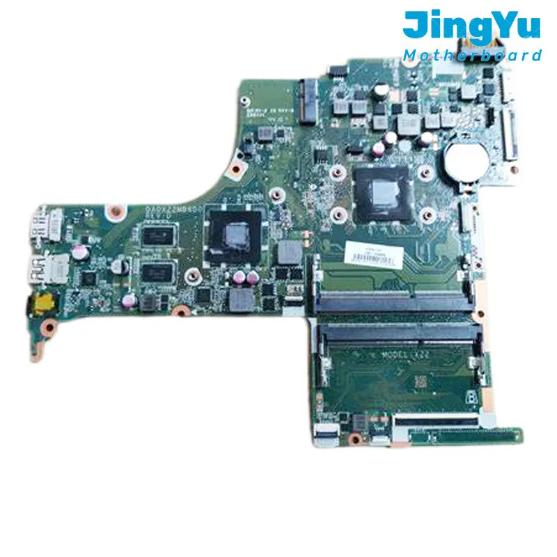 

For HP Pavilion 15-AB Laptop Motherboard DA0X22MB6D0 Mainboard with A6-6310 A8-6410 CPU 2GB GPU DDR3