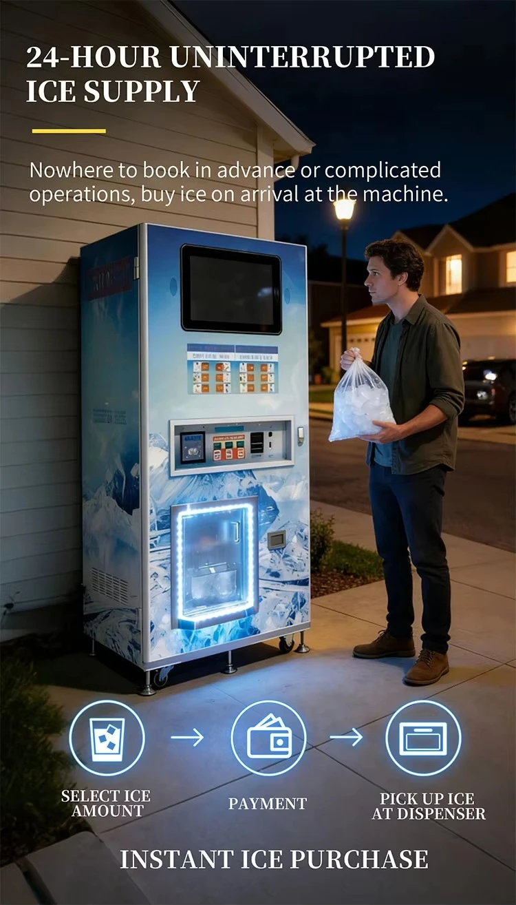 Ice Vending Machine Outdoor Cu - Meal Prep Vending Machine review and price