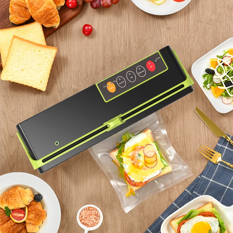 AGASHE Vacuum Sealer Machine With Cutter,32.0 cm best food vacuum packer for Foods Preservation,Degasser with Bag Holder