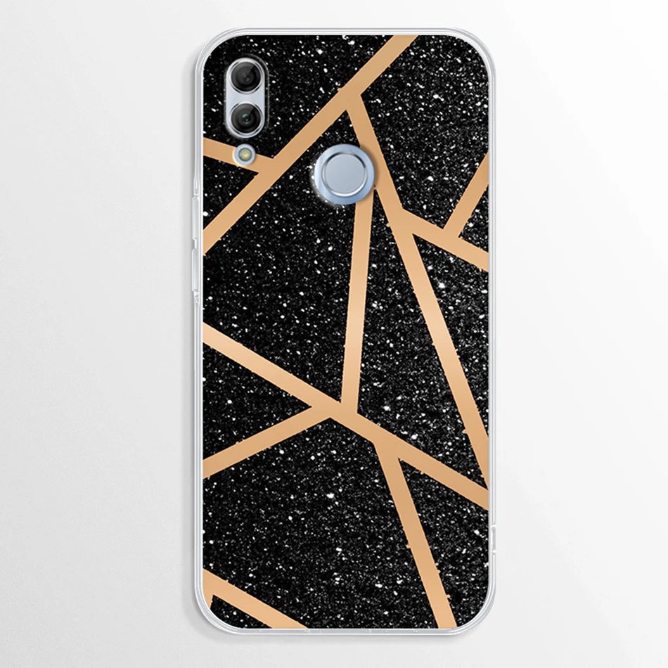 For Honor 10 Lite Case Cover Honor 10Lite Marble TPU Silicone Phone Case For Huawei Honor 10 Lite HRY-LX1 6.21 inch Fundas Coque