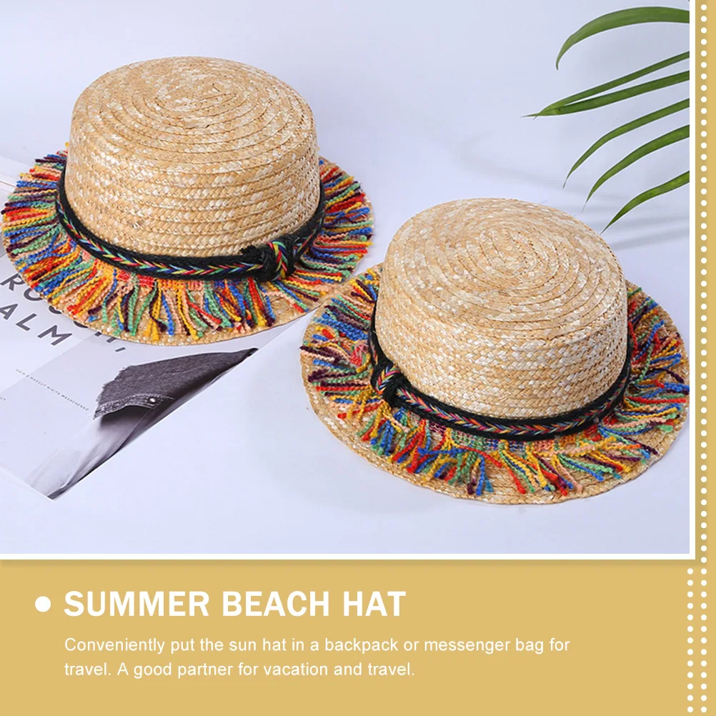 

Beach Straw Hat Comfortable Sun Women Camping Multifunctional Hats Summer Sunshade