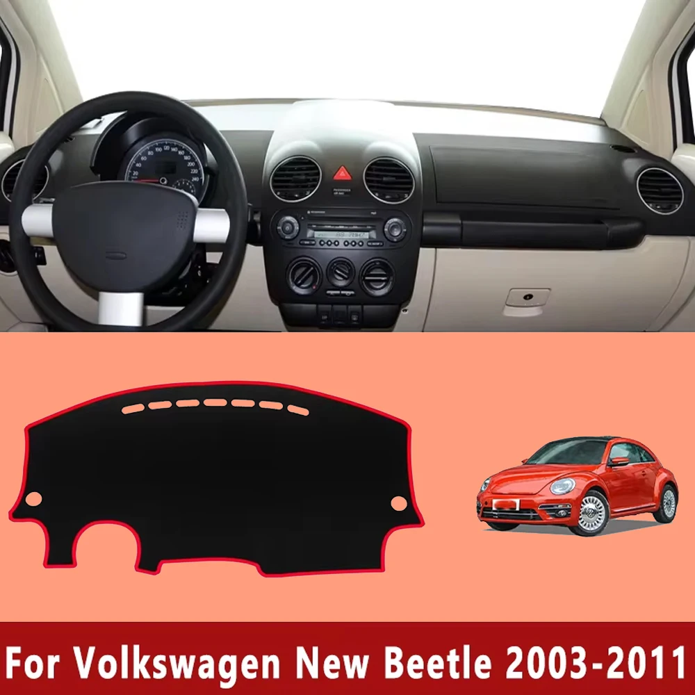 

Car Dashboard Mat Sun Shade Non-slip Cover Accessories For Volkswagen VW New Beetle 2003 2004 2005 2006 2007 2008 2009 2010 2011