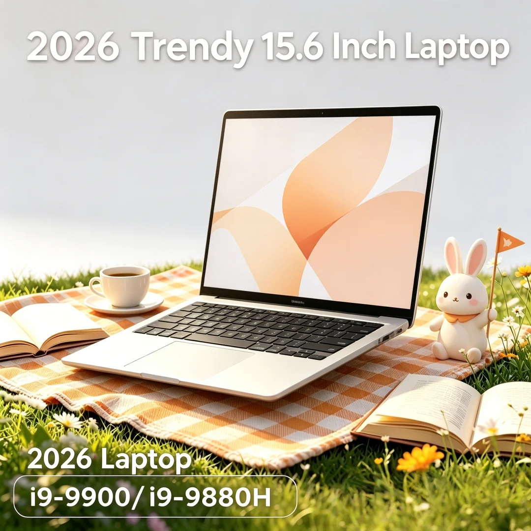 2026new 15.6 Inch FHD Lucid Ultrathin Laptop I9-9900/i9-9880H Win11 DDR4 16GB/32GB SSD Rarefied Overseas Coordinator Elegant