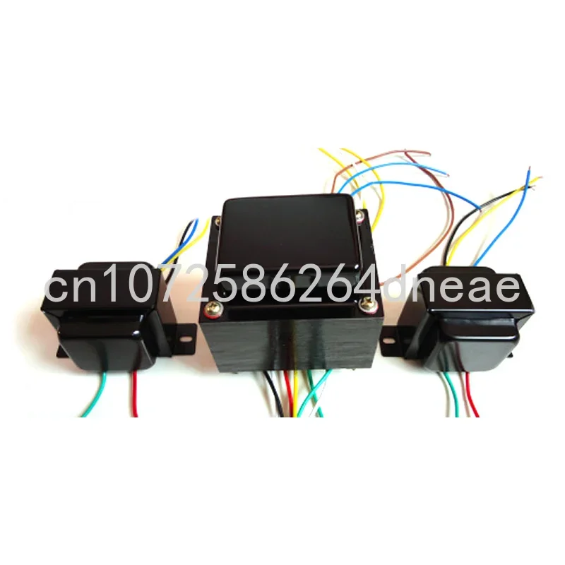 105W Power Transformer + 5W Single-ended Transformer, Suitable for 6P1 6P14 6P6P Tube Power Amplifier DIY Kit